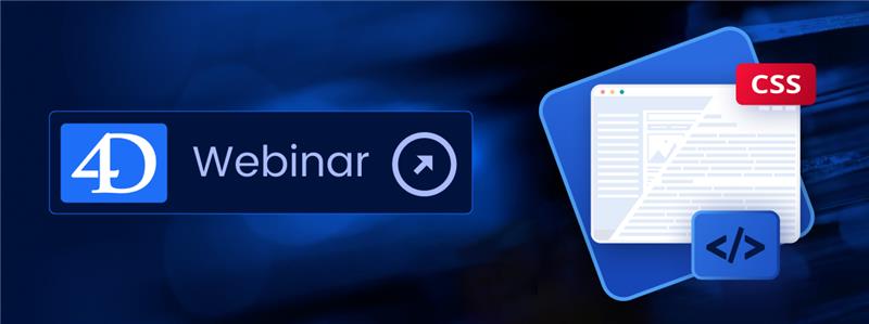 Customize your 4D forms with CSS! - Learn 4D – Professional Training ...